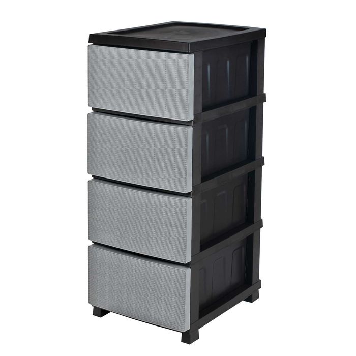 Комод пластиковый, органайзер, плетеный, ротанг для спальни для ванной