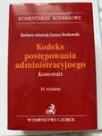 Komentarz kodeks postępowania administracyjnego Adamiak Borkowski