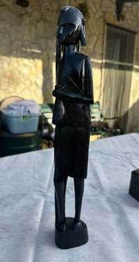 Escultura Madeira | Pau Preto | 50 cm