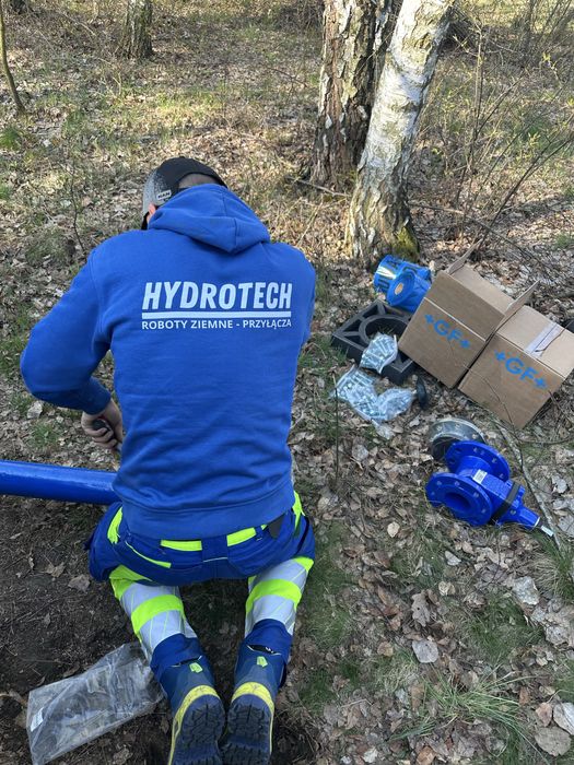 Montaż przyłączy wodociągowych, kanalizacyjnych, gazowych WOD KAN