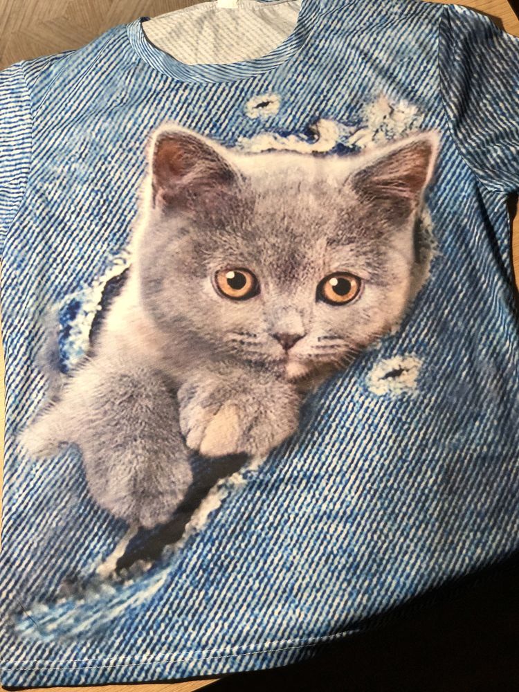 Прикольные футболки с котами!