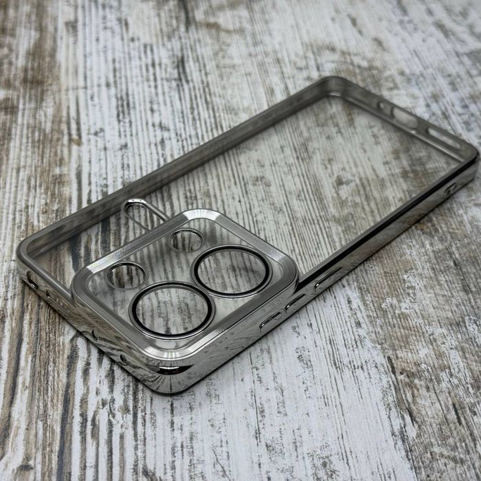 Чехол Chrome Clear на Xiaomi Redmi Note 13 Pro 4G/ Poco M6 Pro