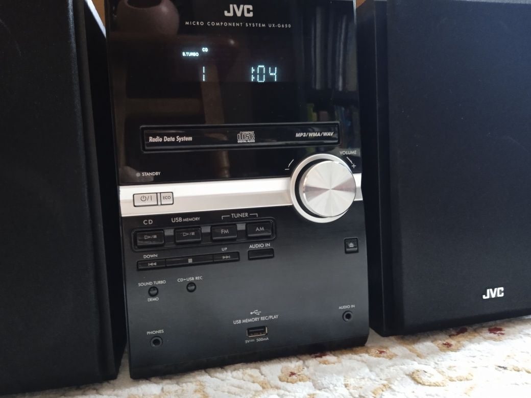 JVC UX-G650 USB|Aux|Mp3|fm/am