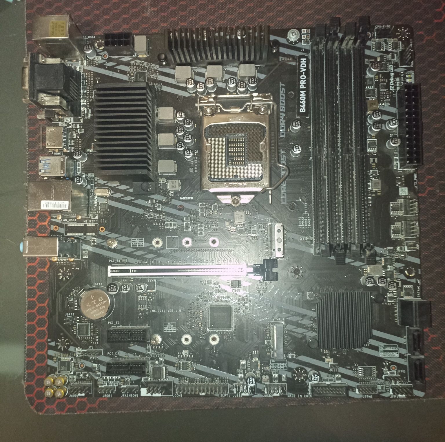 MSI b460m pro-vdh