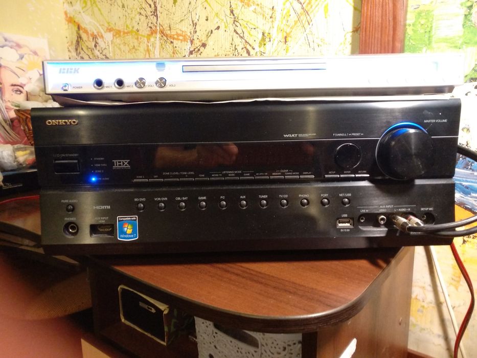 Onkyo tx- nr 708 usb.  BBK 965 SS. Гибридный усилитель.