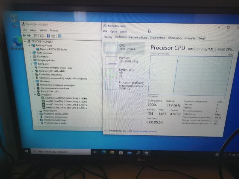 komputer stacjonarny sprawny w 100%
