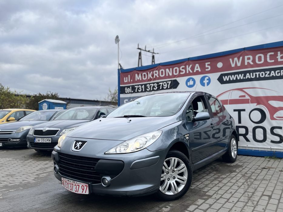 Peugeot 307 1.6 HDI//90km//Polift//Dl. Opłaty//Alufelgi//Zamiana