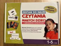 zestaw do nauki czytania globalnego metodą Domana