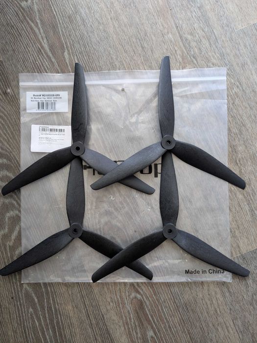 Пропелери  HQprop 10х5х3 (комплект 4шт) для FPV