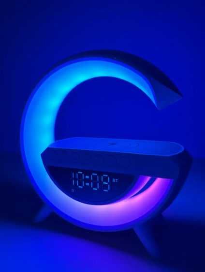 Настільна смарт лампа нічник RGB G-Smart BT-3401 3в1