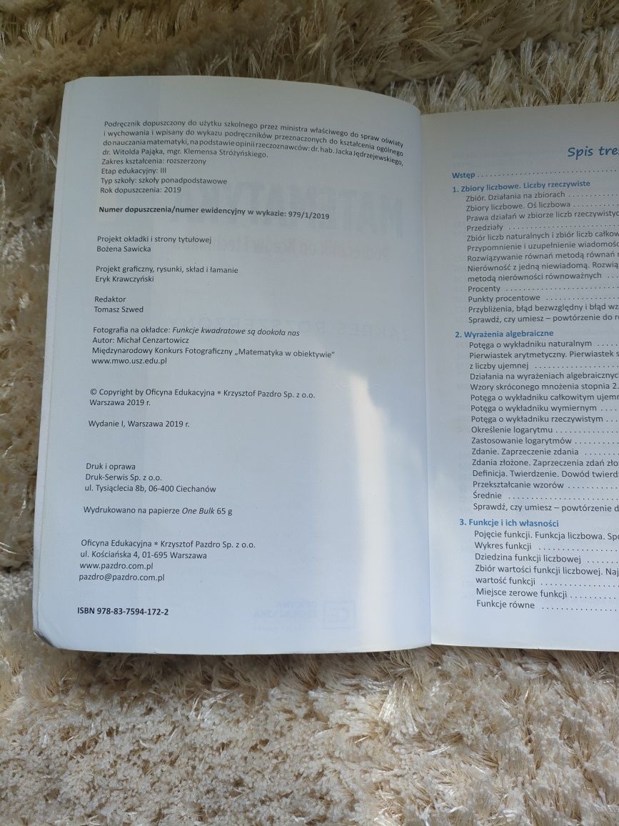 Matematyka 1 zakres rozszerzony