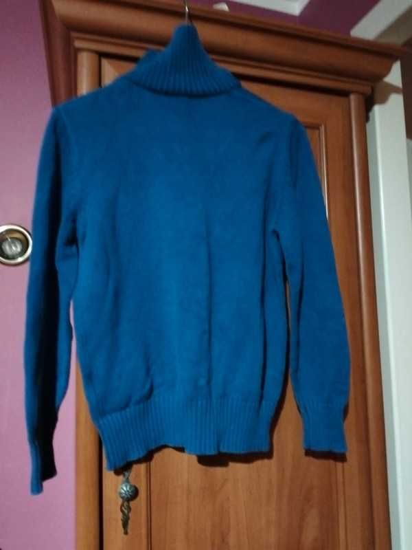 Sweter ciemnoniebieski firmy CollectionL-roz.40