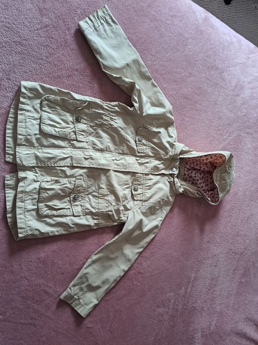 Parka de criança bege tananho 110 C&A
