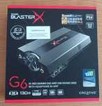 Karty dźwiękowa Sound BlasterX G6