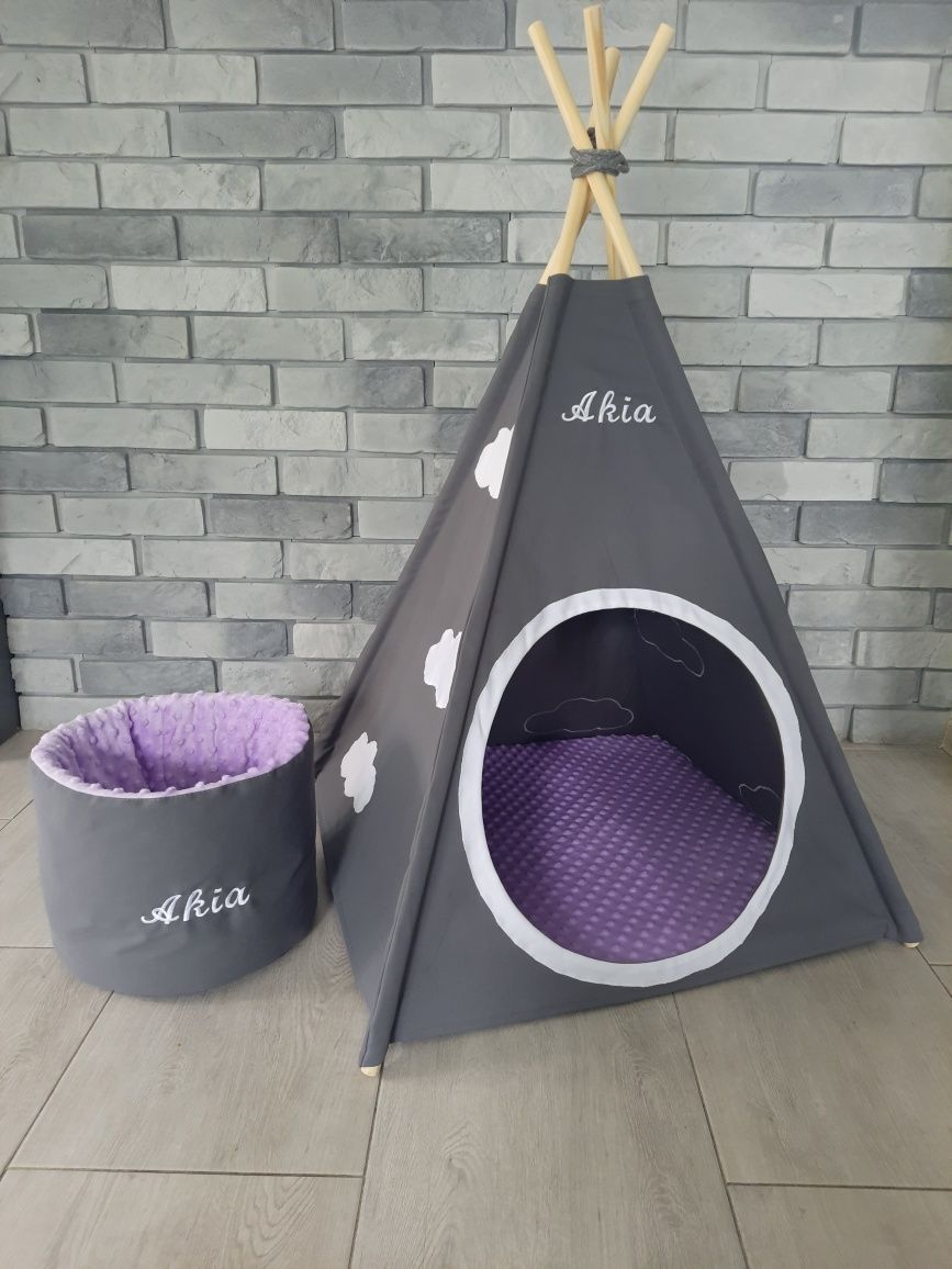 Namiot dla psa kota legowisko tipi dla psa