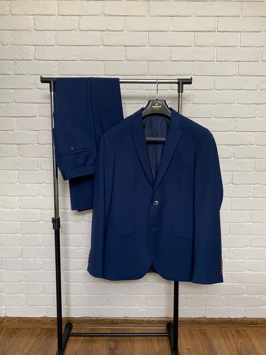 Granatowy garnitur 170/80 (młodzieżowy)