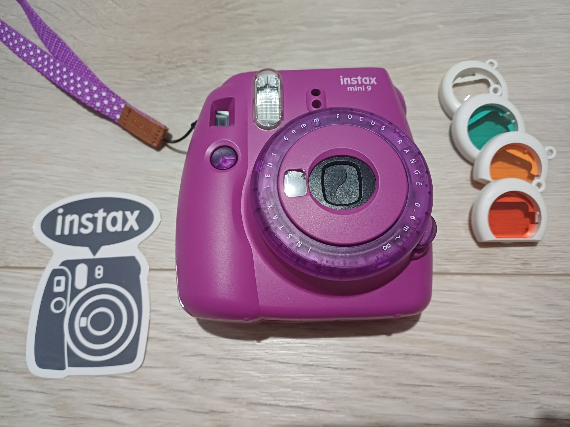 Instax mini 9 fioletowy