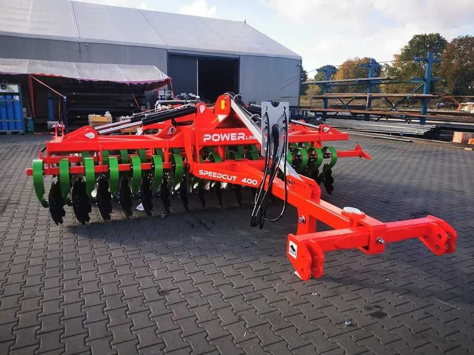 BRONA talerzowa hydrauliczna ZABIEL 4 M 2025 RESOR wózek dostawa