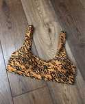 H&M góra od kostiumu a'la crop top z push-up stan idealny L/XL