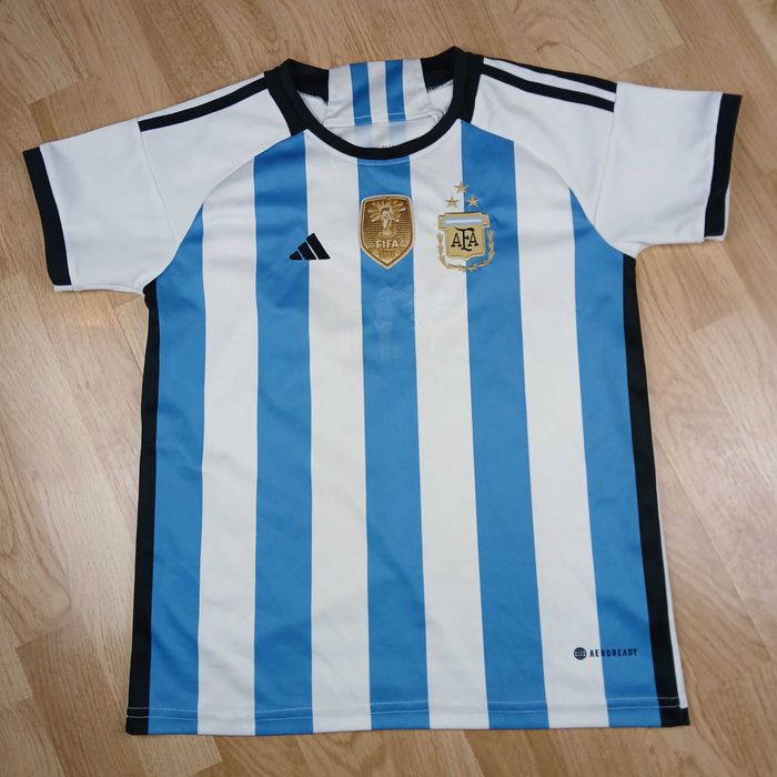 Koszulka sportowa Argentyna Messi rozm : L 158 cm 12-14 Lat