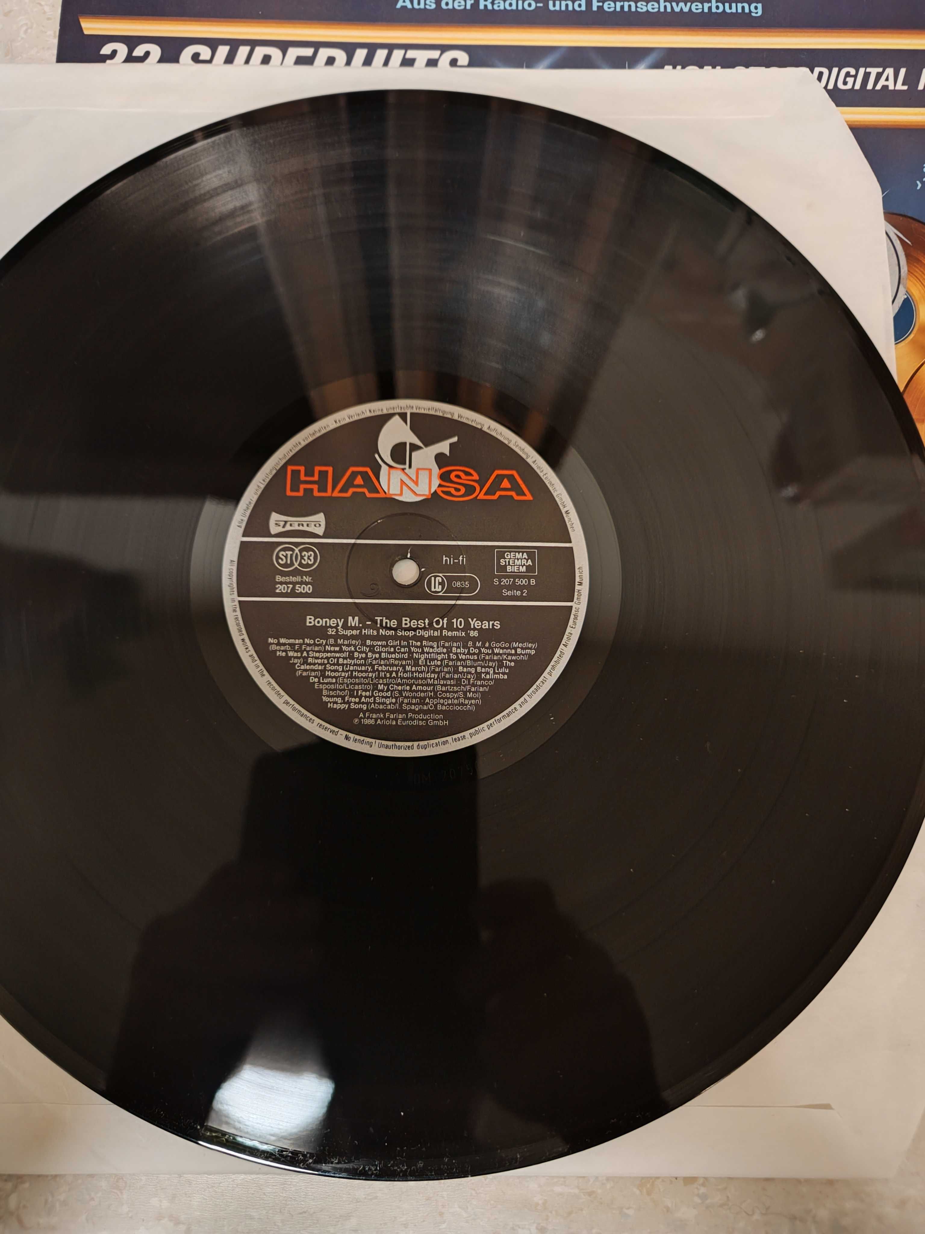 Plyta Winylowa Boney M The Best of 10 Years