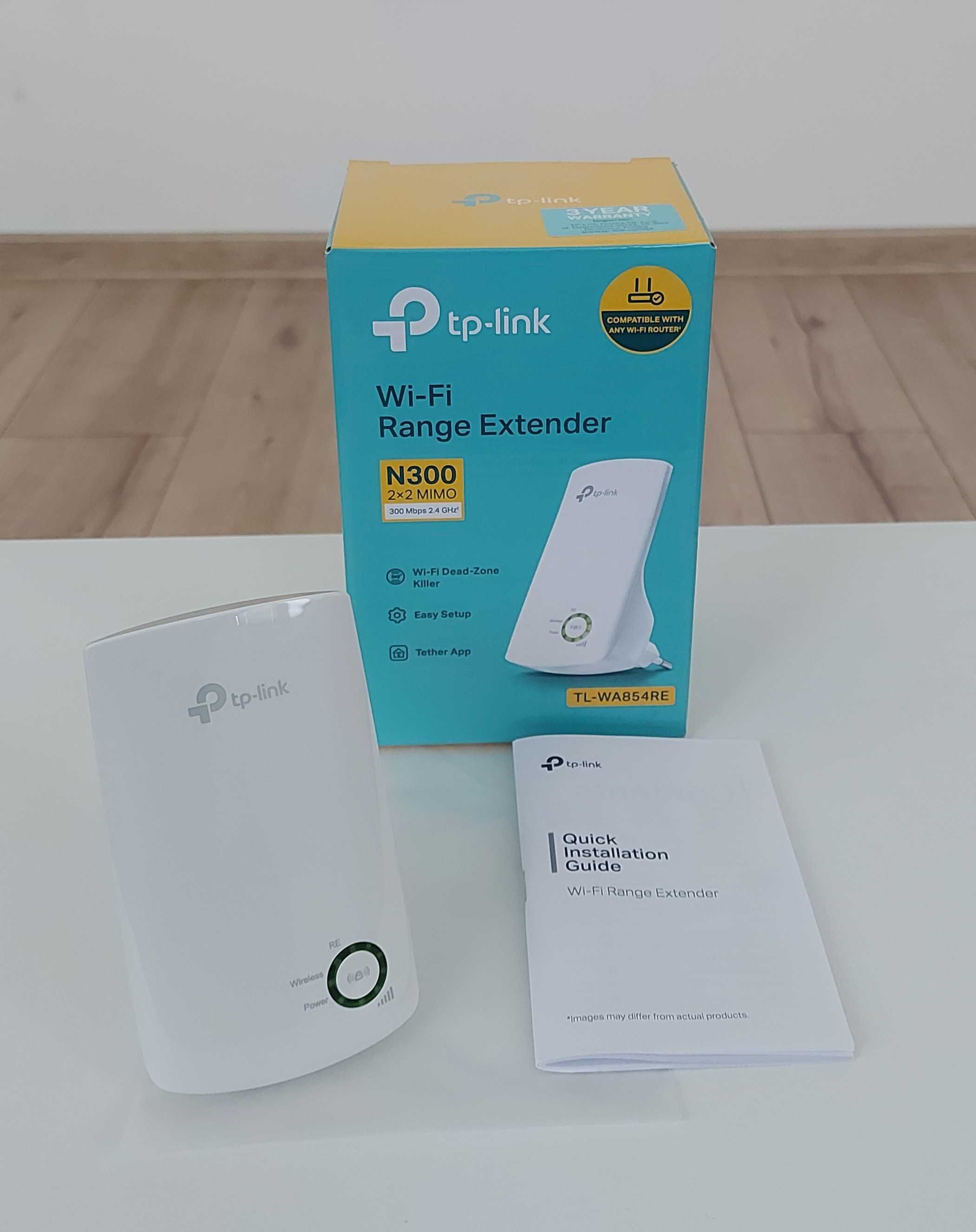 Wzmacniacz sygnału TP-Link TL-WA854RE repeater jak NOWY! GWARANCJA!