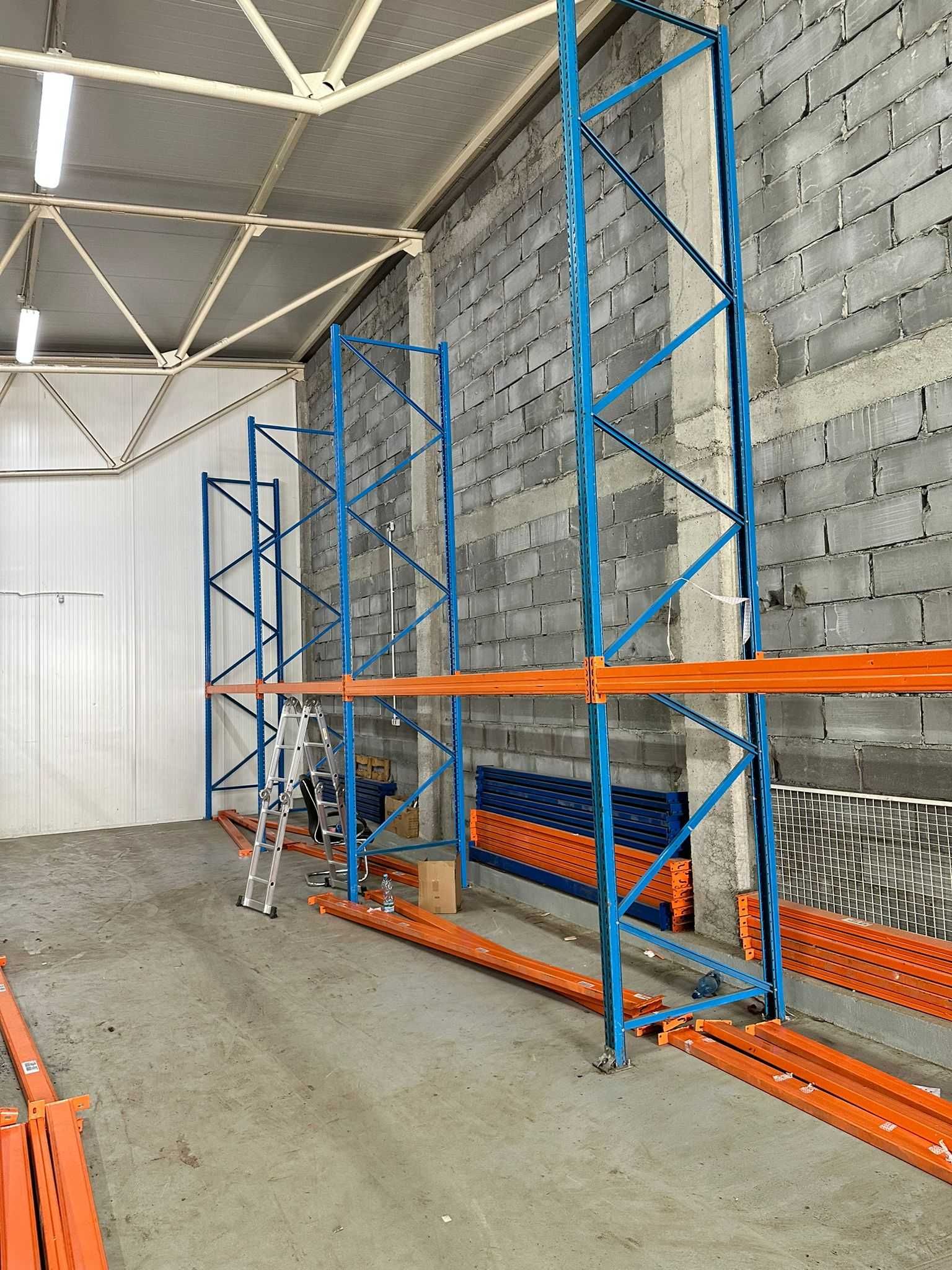 Regały magazynowe wysokiego składowania
