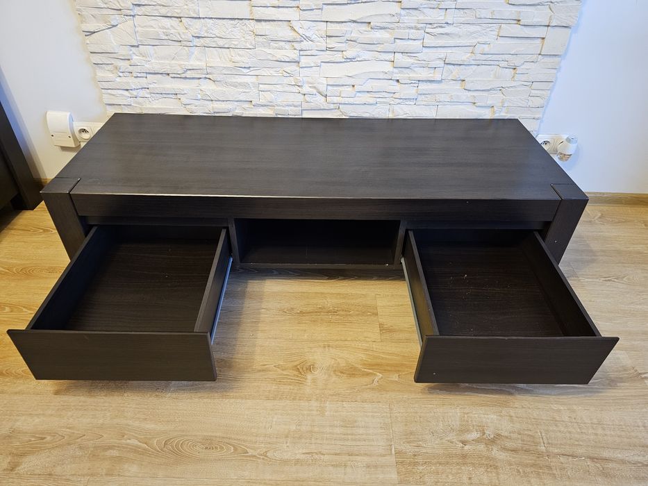 Komplet BRW komoda plus szafka RTV wenge