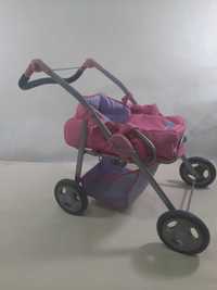 Wózek dla lalki z nosidełkiem