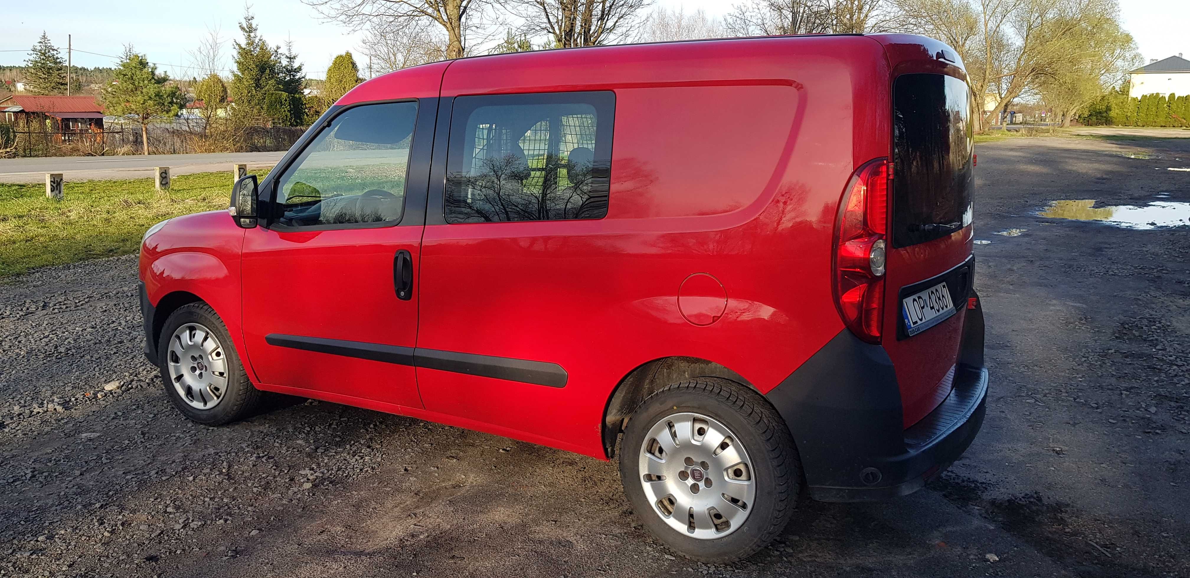 FIAT DOBLO 2012 benzyna/gaz FV