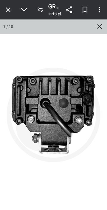 Reflektor przedni Led Ciągnik rolniczy  Manitou JCB