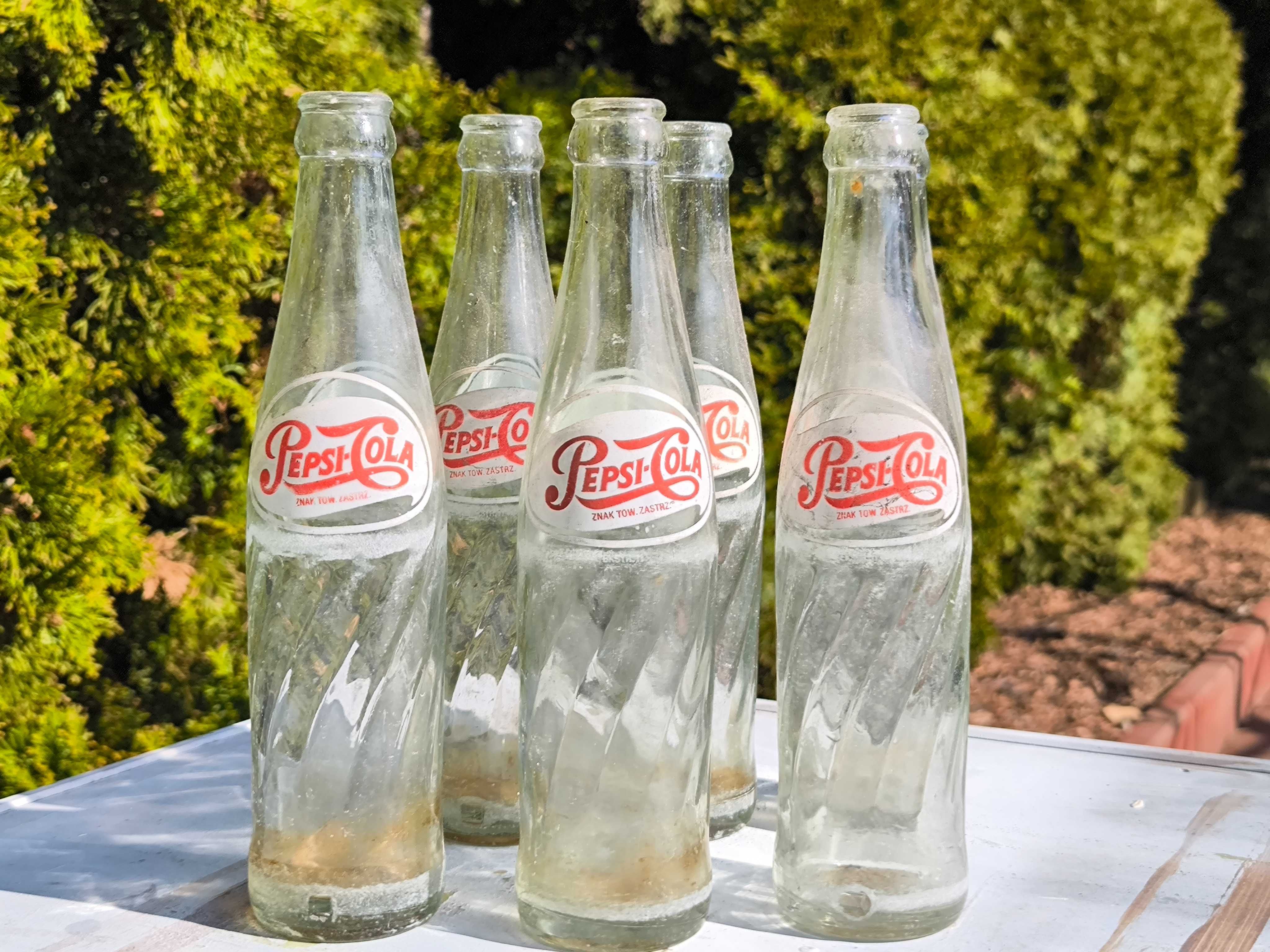 Stara butelka po Pepsi Pepsi-Cola
