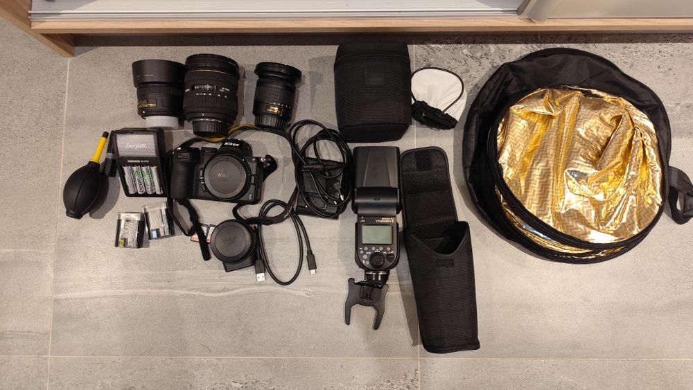 Zestaw Nikon Z5 + dodatki stan bdb-