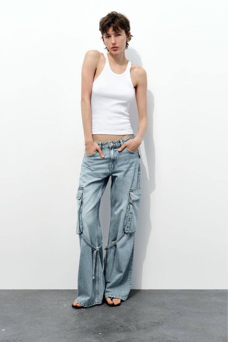 Джинси карго cargo Zara