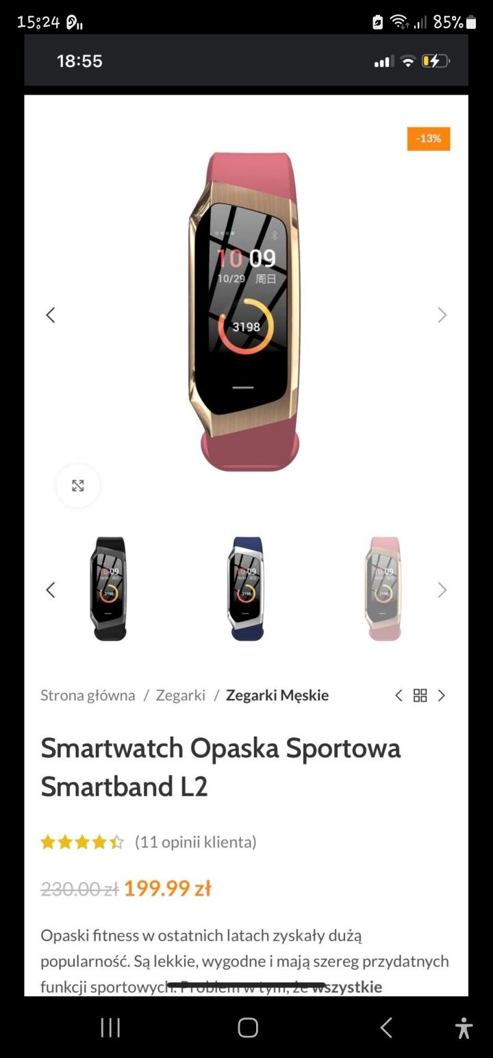 Smartwatch zegarwk