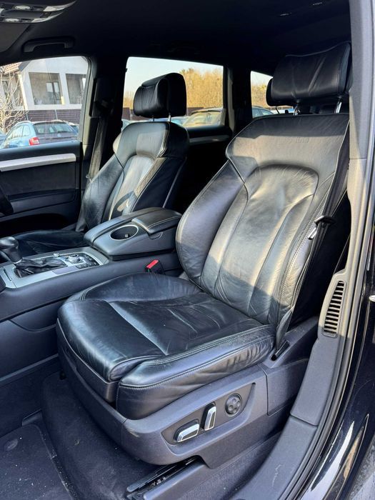 Салон сидіння сідушки комплект сидінь Audi q7 4L 2005-2015 sline шкіра