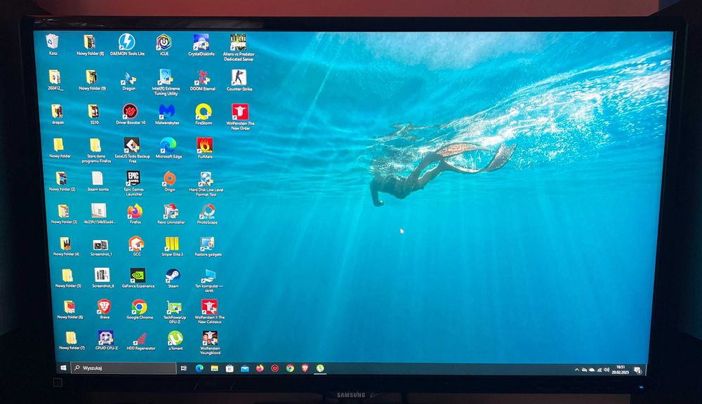 Monitor Led  SAMSUNG 27 cali