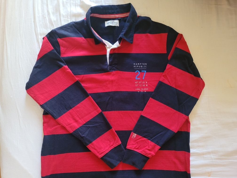 Hampton Republic by KappAhl bluza męska polo XL