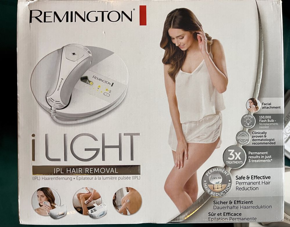 i-LIGHT Hair Removal Remington model IPL6780.