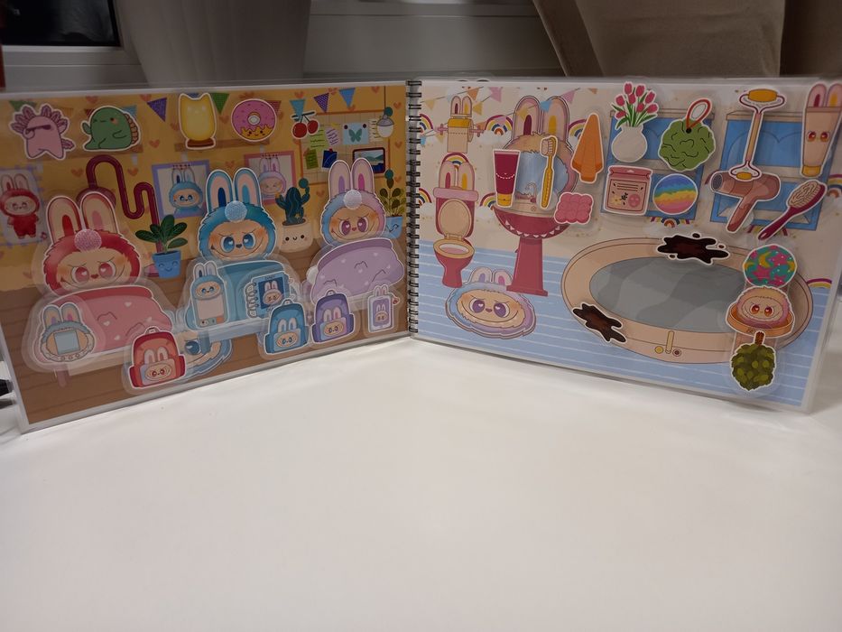 Лабубу альбом на липучках