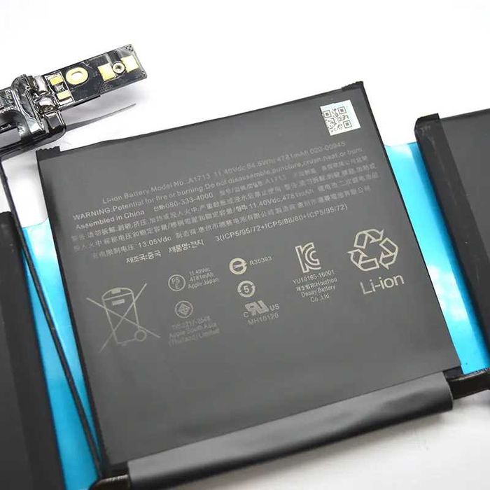 Акумулятор для ноутбука A1713 Macbook Pro Retina15" 2016-2017 A1708