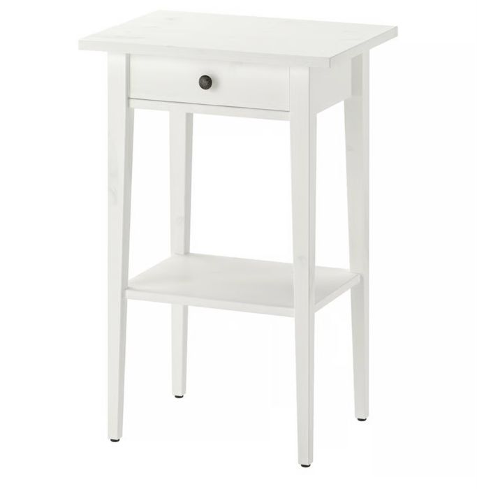 Ikea Hemnes stolik nocny biała bejca