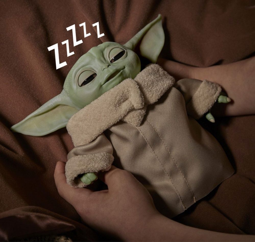 Star Wars-Baby Yoda Animatronic Hasbro - NOVO EM CAIXA - 25 cm
