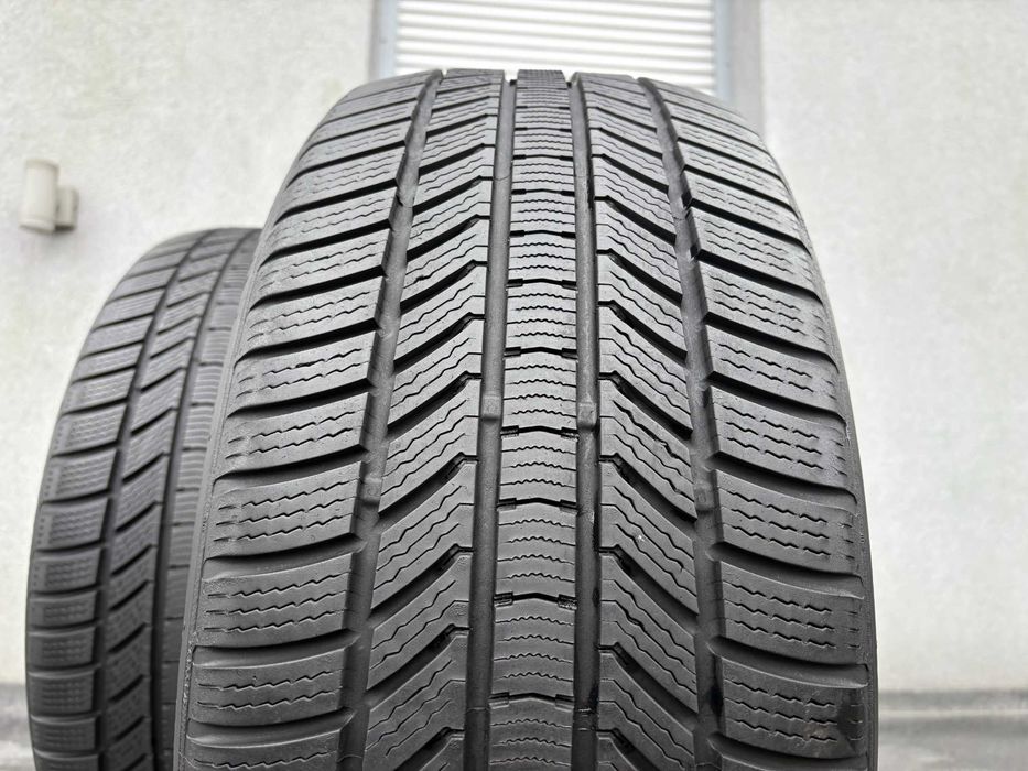 2szt zimowe 245/45R19 Continental 6,8mm 2022r świetny stan! Z924 gwar