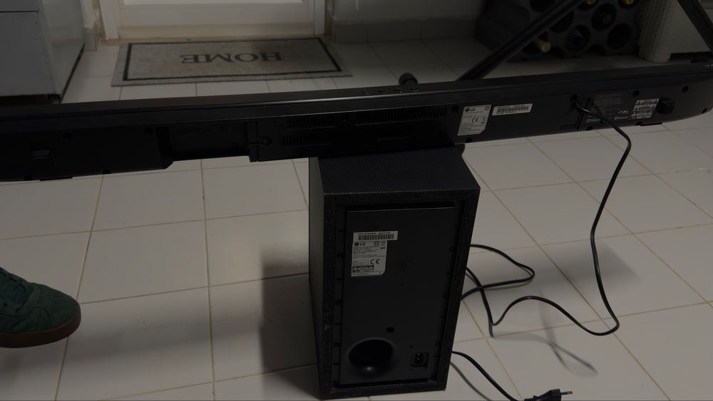 SoundBarLG+subwoofer