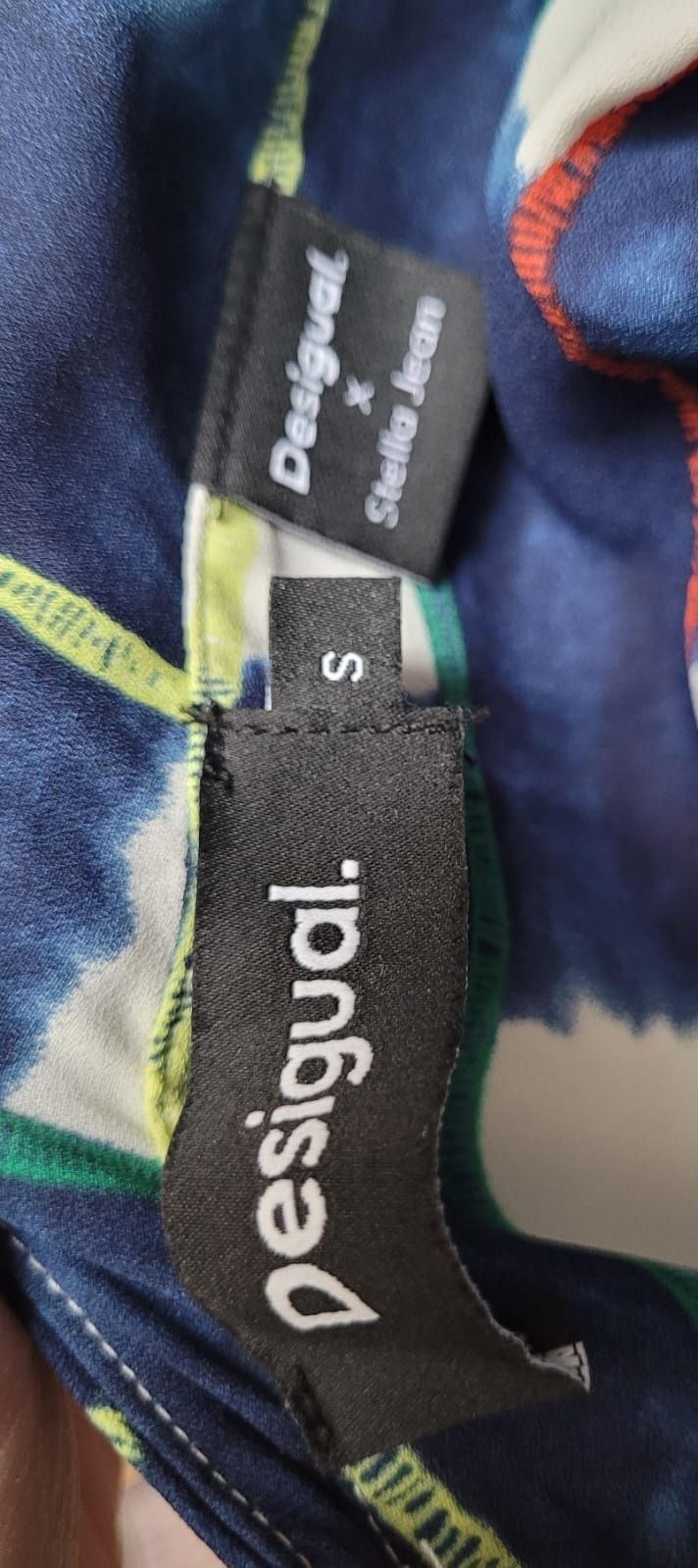 Sukienka letnia S Desigual x Stella Jean
