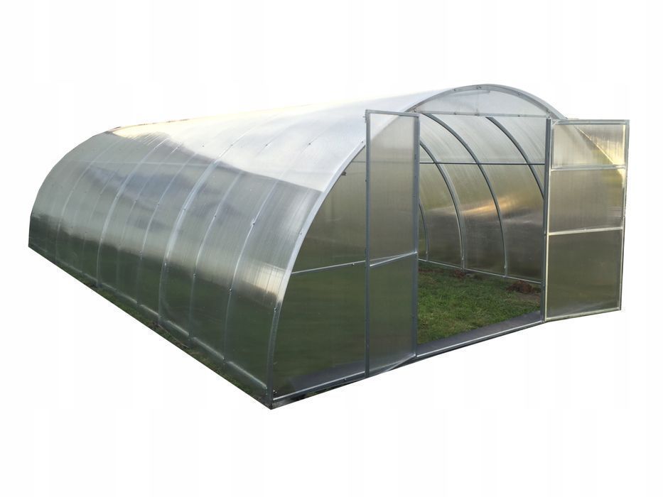 Szklarnia z poliwęglanu Tunel 3,5x2-12m profile 20x40 POLIWĘGLAN 4-8mm