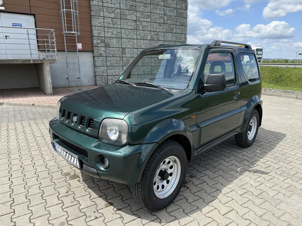 Suzuki Jimny 1.3 4x4 Hak Serwisowany Zarejestrowany