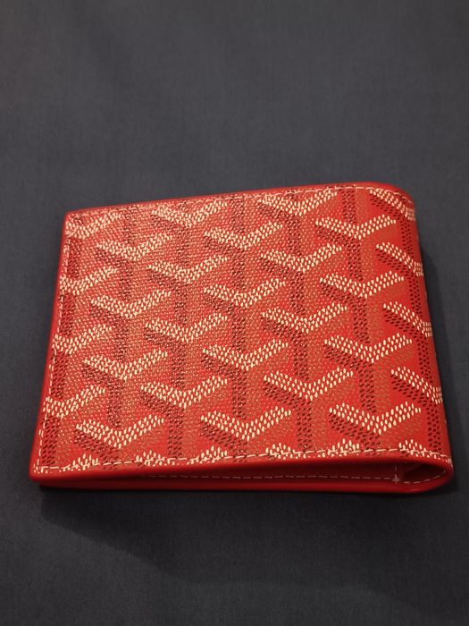 Carteira Goyard Vermelha