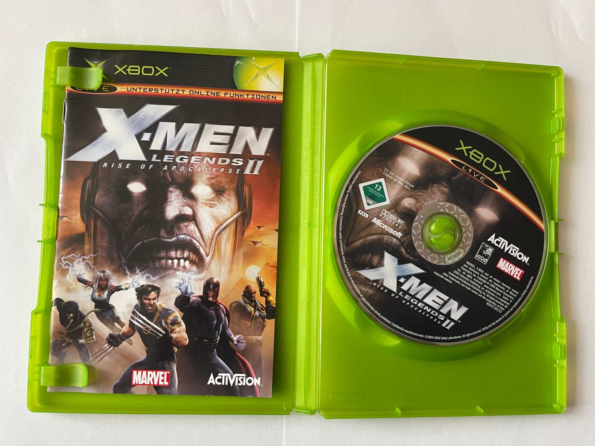 X-Men Legends II Rise Of Apocalypse Xbox